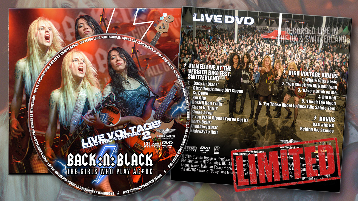 Live Voltage! Signed Slip Cover DVD