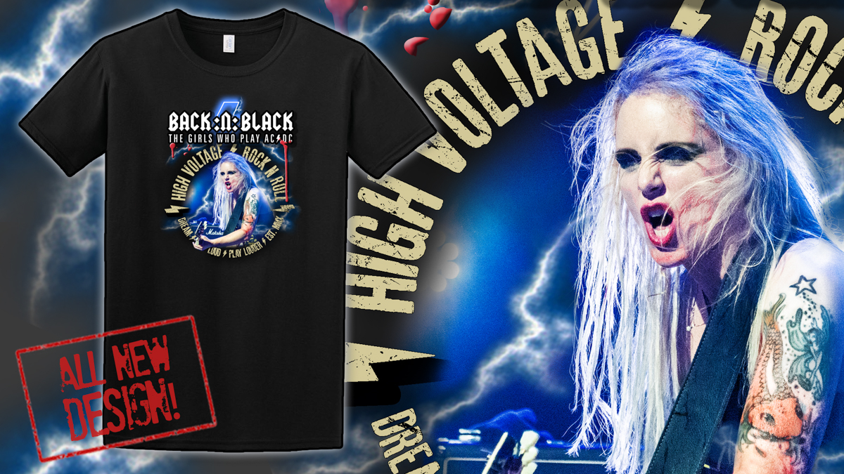 BB's "High Voltage Rock N Roll - Est. MMX" T-Shirt